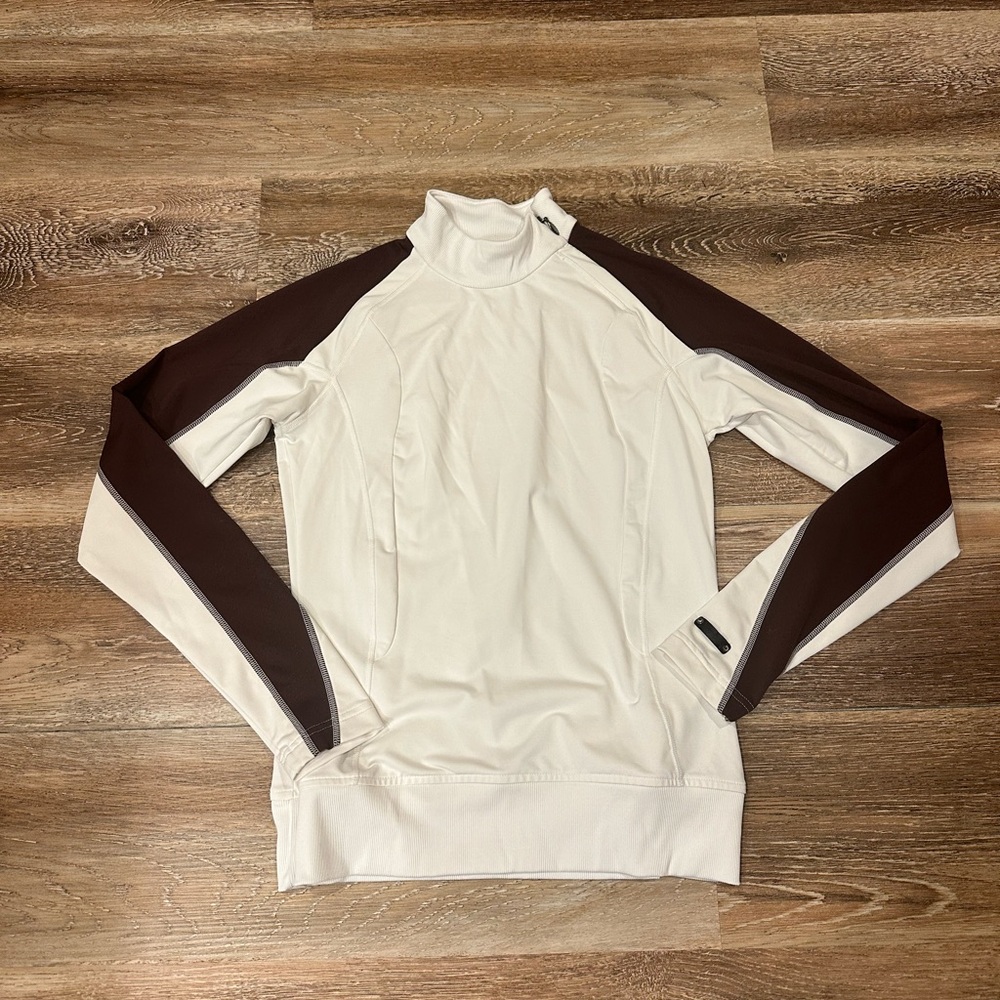 Spyder White Long Sleeve Tee